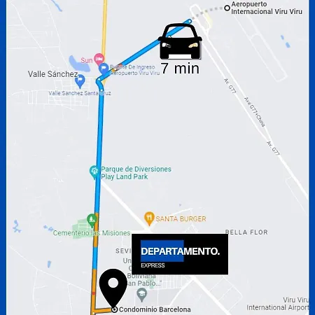 Despartamento Express Santa Cruz de La Sierra Exterior photo